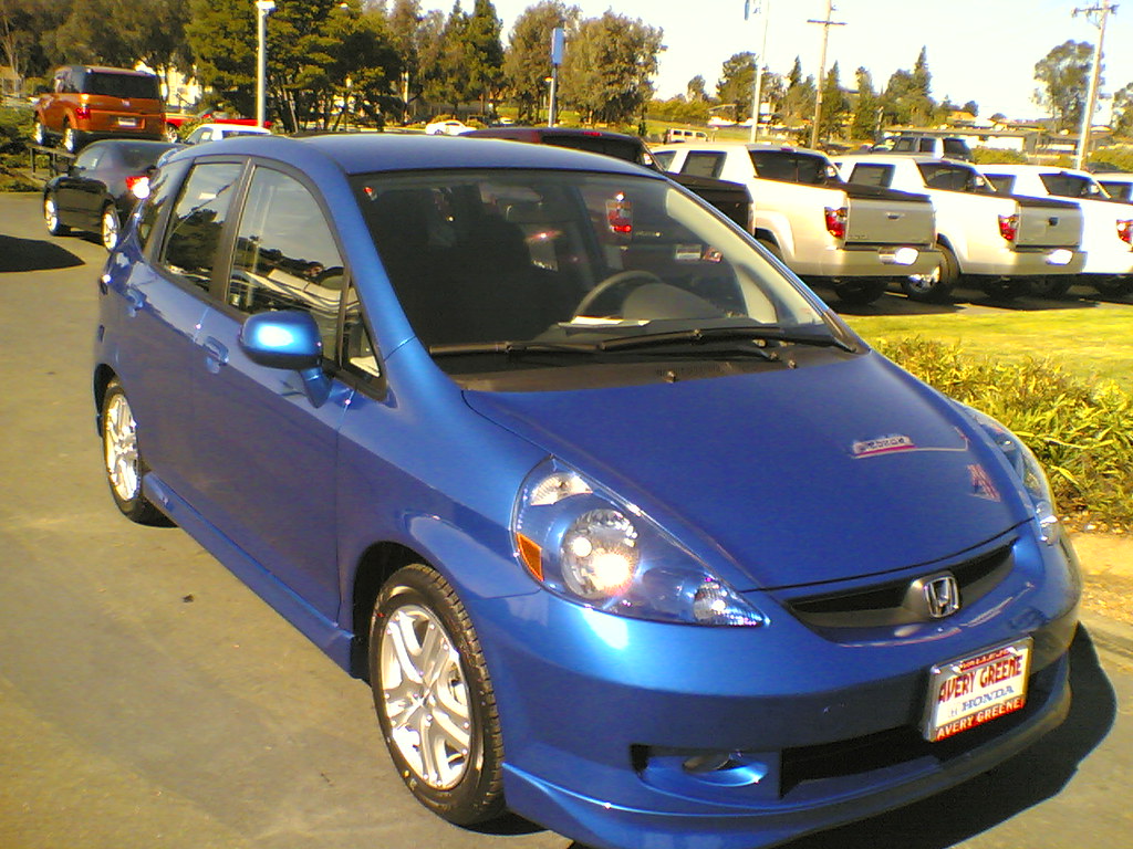 Our new car is a better Fit. Here is our new car at the de… Flickr