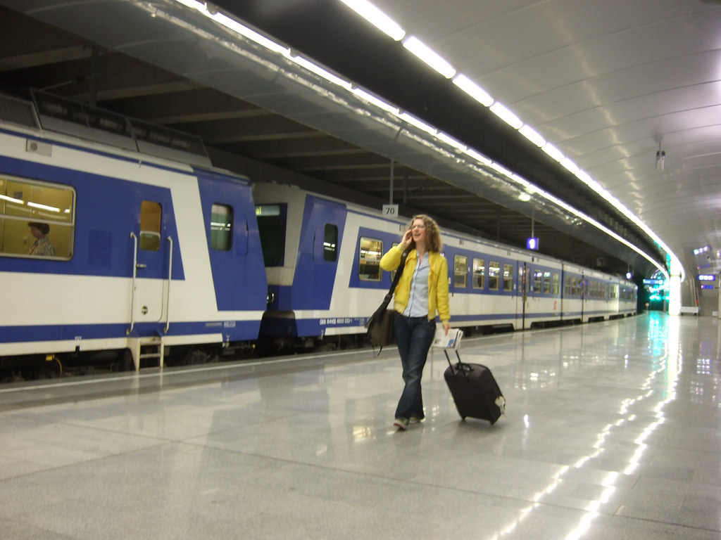 Sbahn Wien Flughafen's Sbahn station. You can take a