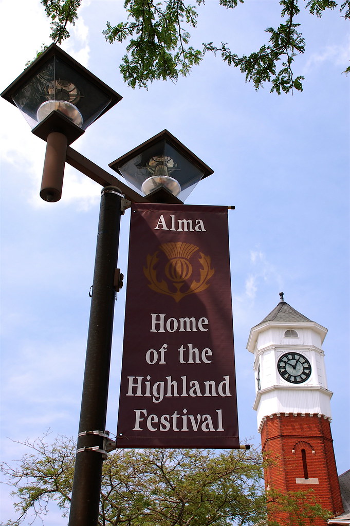 Town Pride Alma, Michigan is "Scotland USA" and hosts a Sc… Flickr