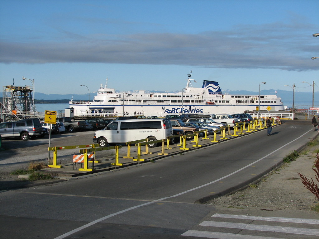 BC Ferry at Powell River, BC Nomadic Lana Flickr