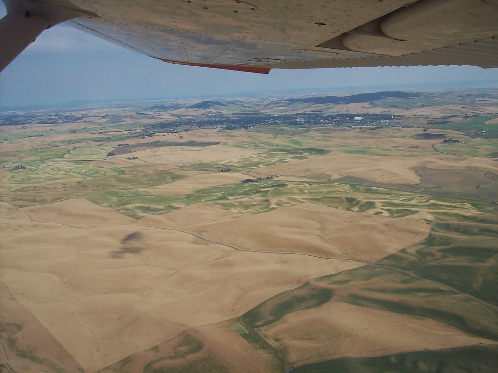 Moscow in the distance Moscow Idaho from the north in a Ce… Flickr