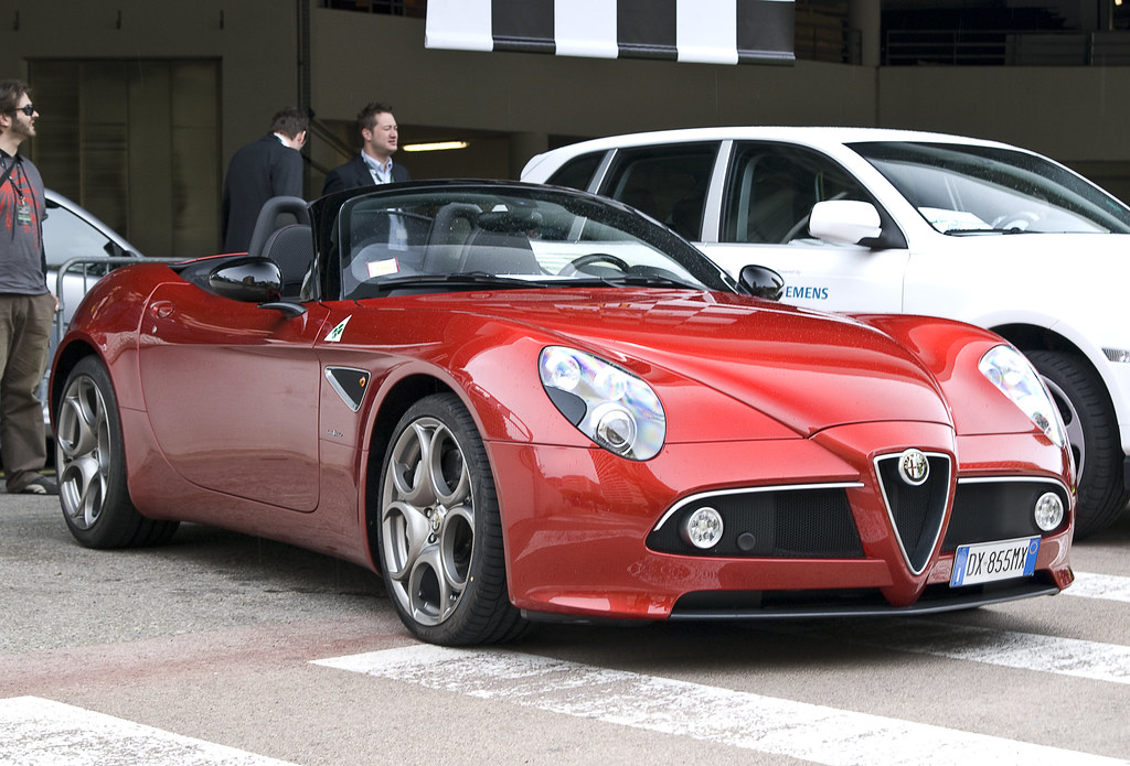 Alfa Romeo 8C Spider Feel free to join my fan page automot… Flickr