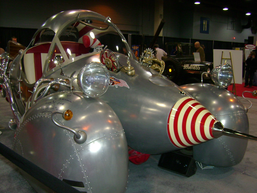 Cat in the Hat Car burningred Flickr