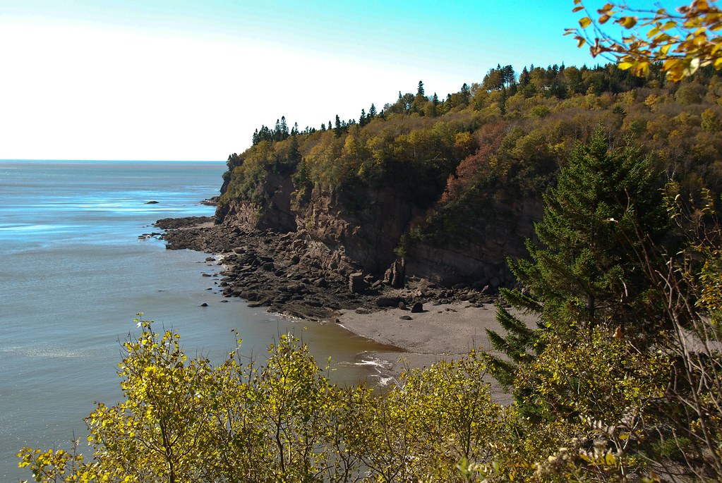 New Brunswick Coastline near Salmon River On the Bay of Fu… Flickr