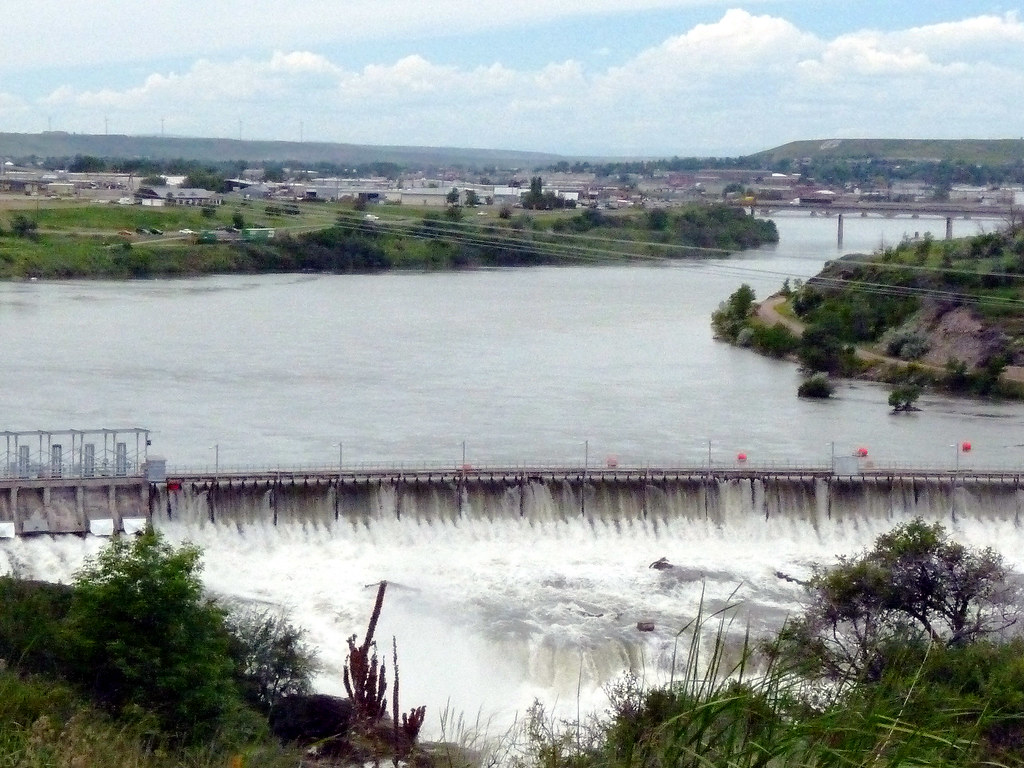 412 Montana, Great Falls, View of Black Eagle Falls Flickr