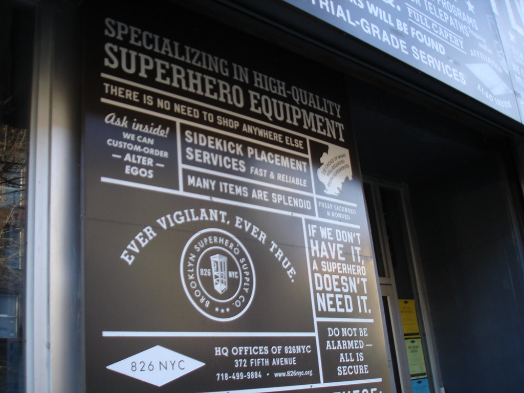 Brooklyn Superhero Supply Store Best. Store. Ever. Ian Levenstein