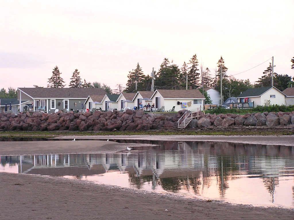 CapdesCaissie NB camp ground ,terain de campement Maurice Lebel
