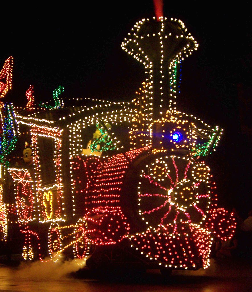 Casey Jr. Circus Train in the Electrical Parade Nikki Flickr