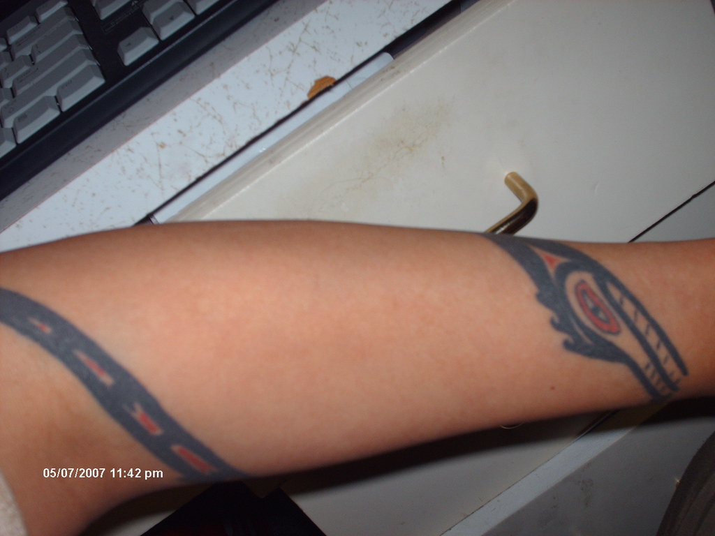 tattoo its a native design a seaserpent m. sybil.d.g. Flickr