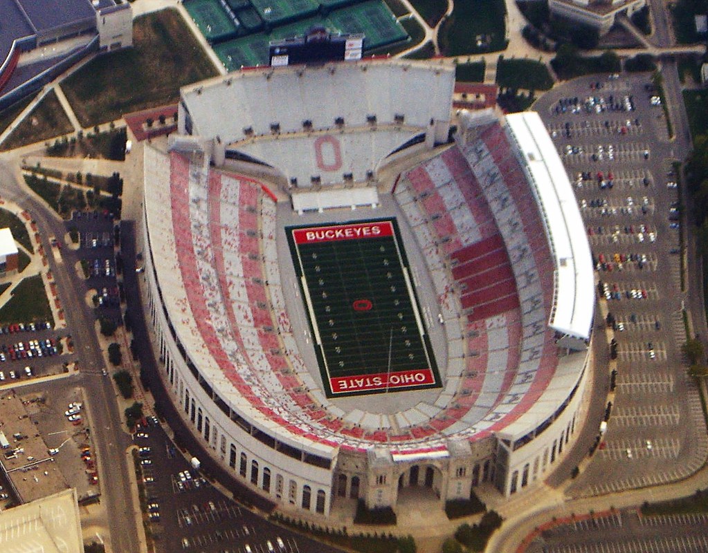 Ohio Stadium, Columbus Ohio Stadium, the Horseshoe, on