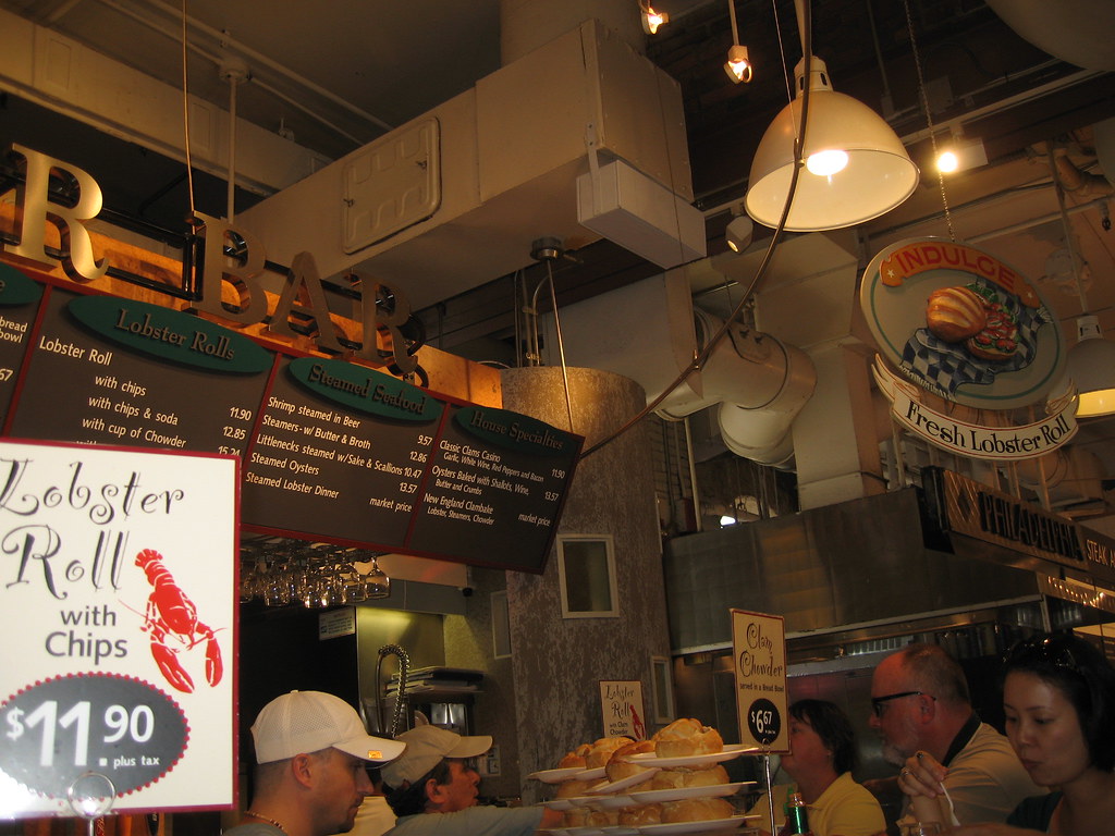 Lobster Rolls at Quincy Market Where I got my Lobster Roll… Flickr