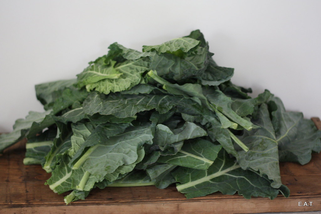 Collard Greens and Hog Jowl Flickr