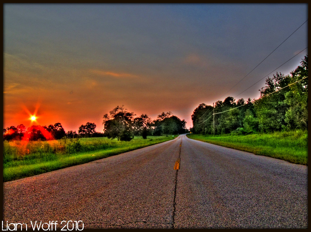Fulcher Road Sunset HDR of Fulcher Road in Hephzibah, GA L!M Flickr