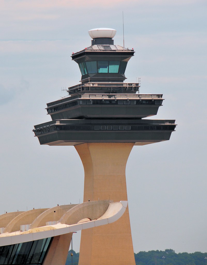 Air Control Tower at Washington Dulles International Airpo… Flickr