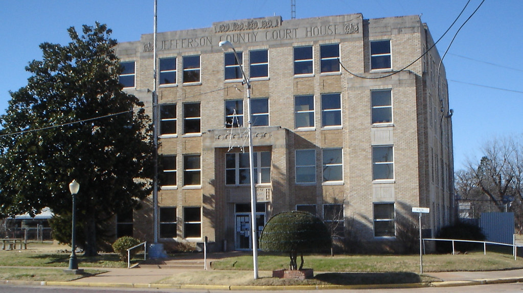 Jefferson County Courthouse (Waurika, Oklahoma) This Art D… Flickr