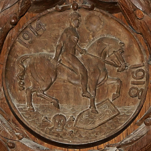 wood carving Location Salle, Norfolk, England, UK Dedicat… Flickr