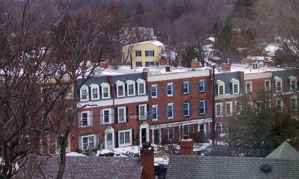DC Townhouses Tenleytown neighborhood, Washingtion D.C. samthegirl