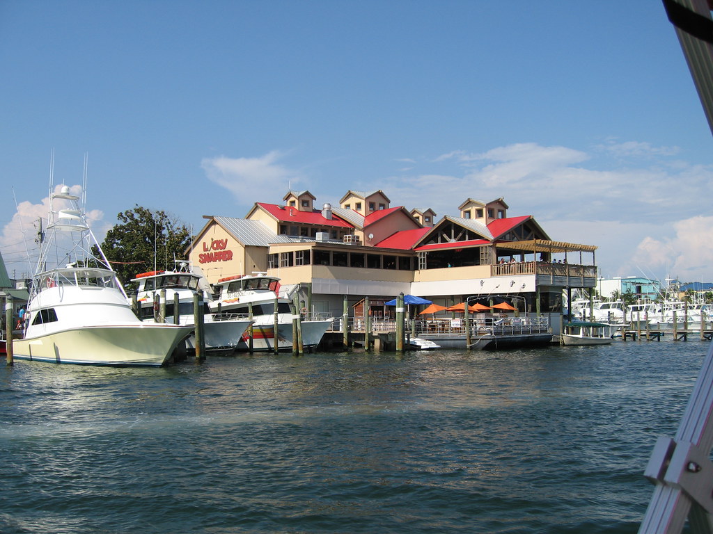 Lucky Snapper Restaurant, Destin Florida View of the Lucky… Flickr