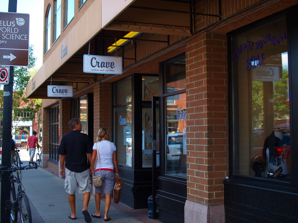 Calgary Alberta Crave Cupcakes Kensington Downtown Store Flickr