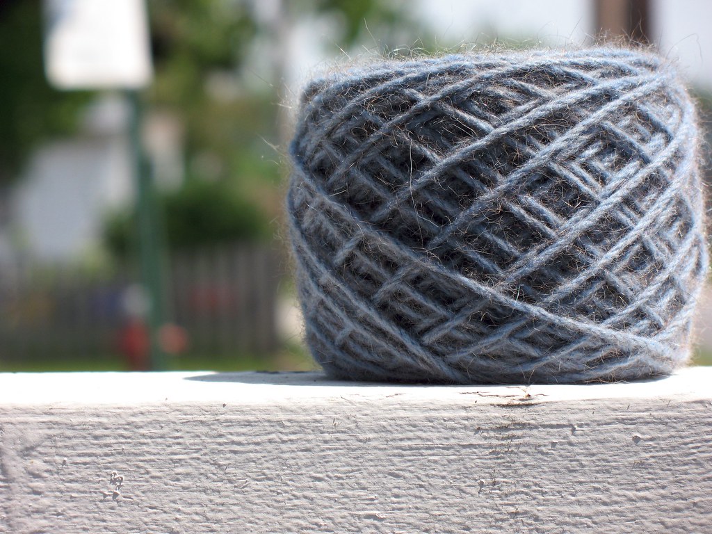 New Zealand Yarn 8 Ply Possum Merino color blue mist cont… Flickr