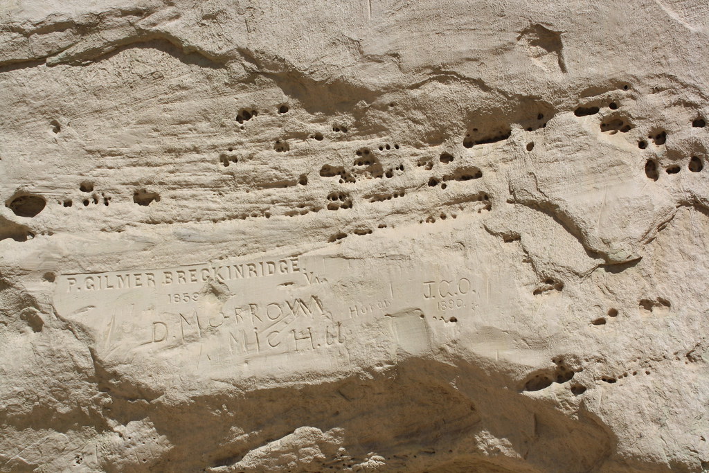 Old School Graffiti El Morro National Monument Ramah, NM M… Flickr