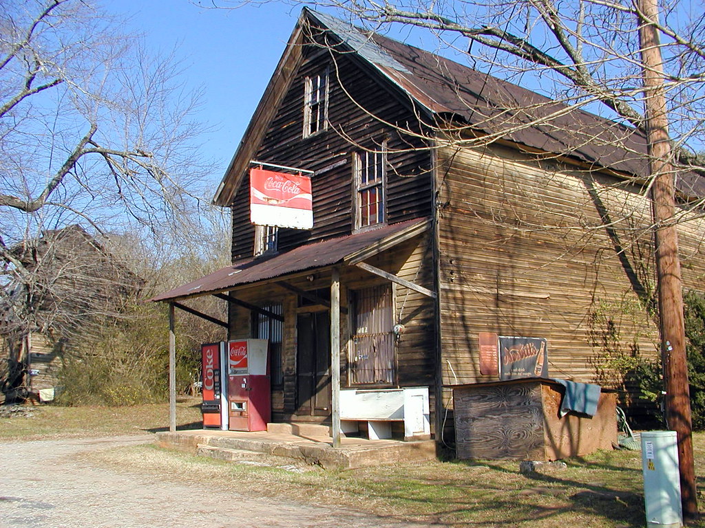 Graham Hotel & Woody's Store Auraria Ga. First Gold Stri… Flickr