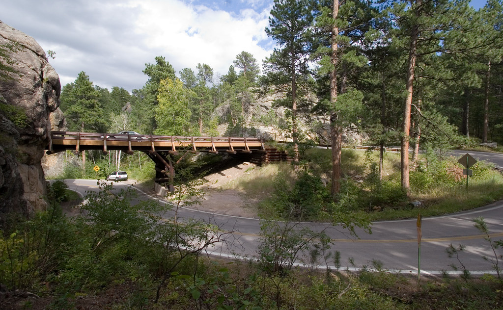 IMG_3492 Pigtail bridge on Iron Mountain Road. The bridge … Flickr