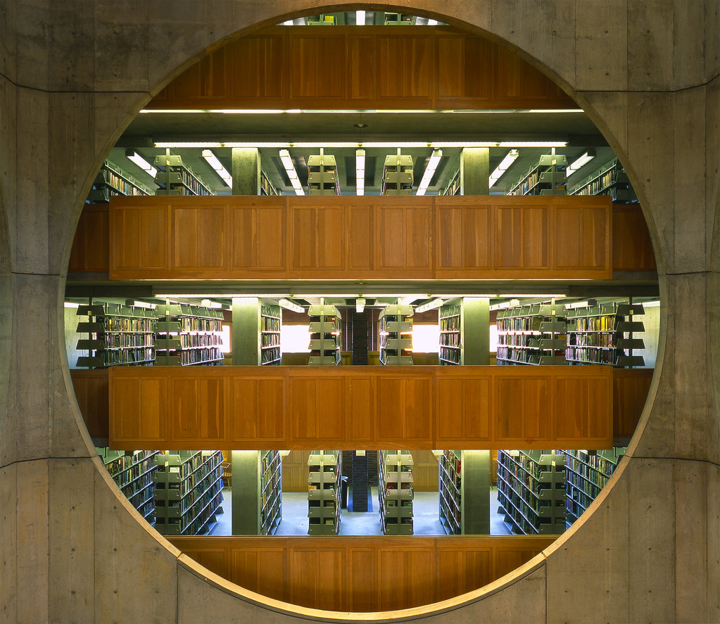 Phillips Exeter Academy Library Louis Kahn masterpiece. Flickr