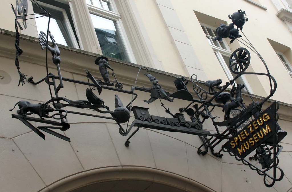 Sign at the Toy Museum, Trier, Germany Frank Kovalchek Flickr