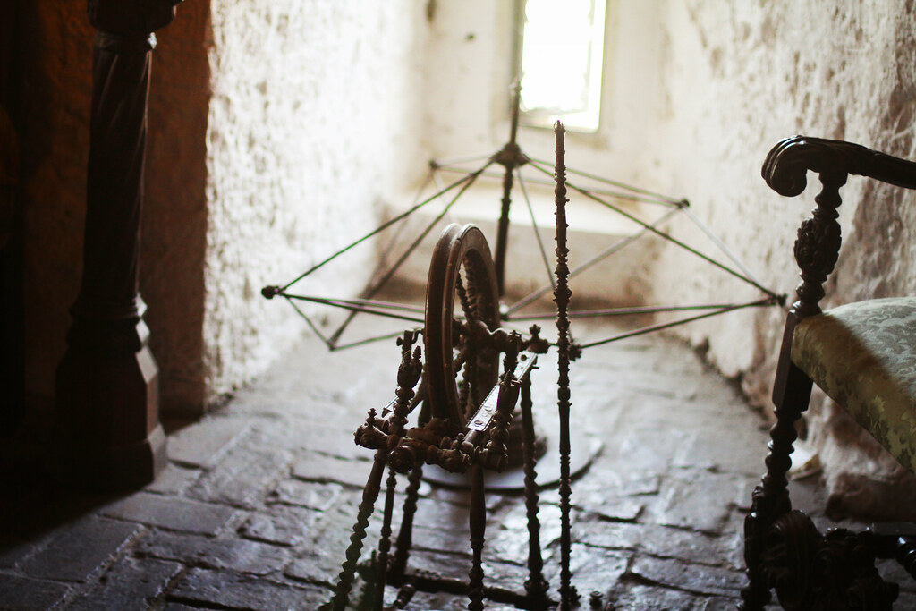 spinning wheel Bunratty Castle Shannon, Ireland PB Flickr