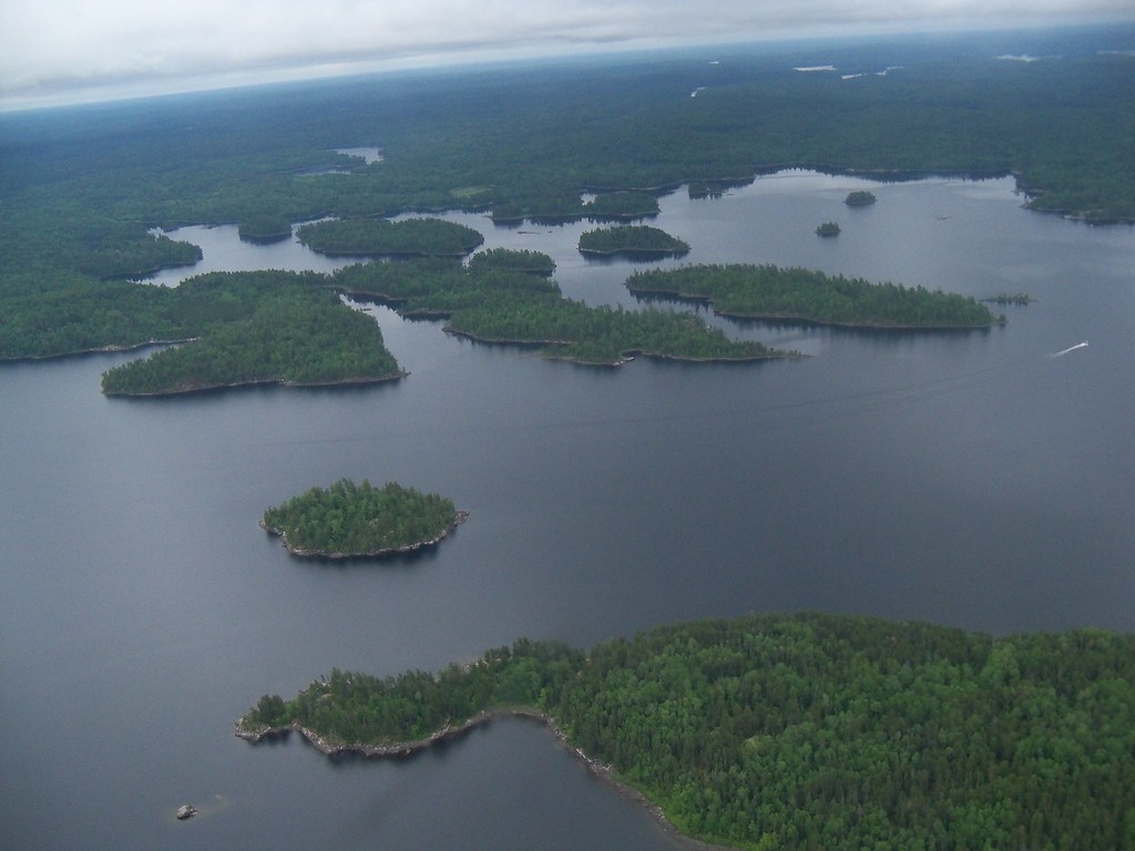 Lac La Croix Flying from Lac la Croix to Crane Lake Jeffrey Keeton