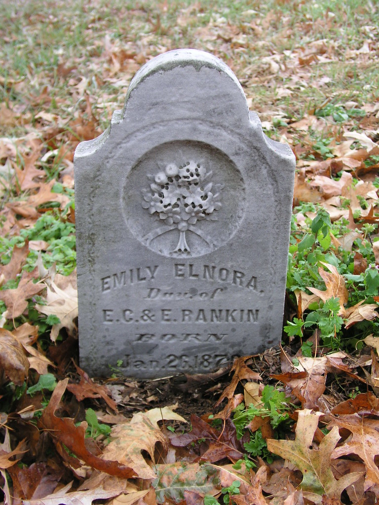 Yorkville C.P. Church cemetery Tombstones EMILY ELNORA Dau… Flickr