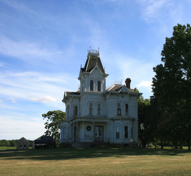 old farmhouse drive by photo west of nova ohio Brian B. Flickr