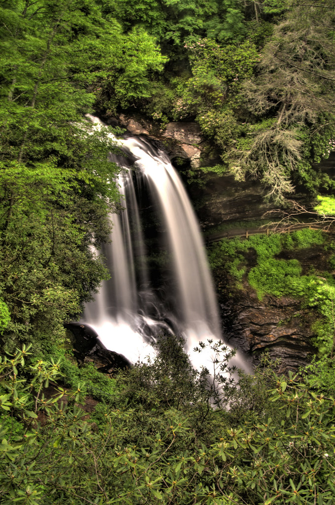 Dry Falls (in HDR) An HDRI of Dry Falls near Highlands, NC… Flickr