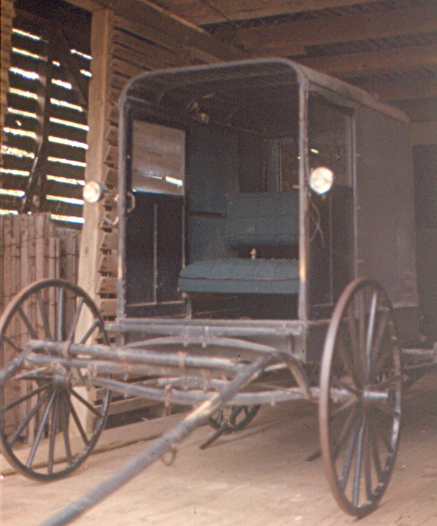 Lancaster Carriage at "Amish Farm" An Amish carriage at … Flickr