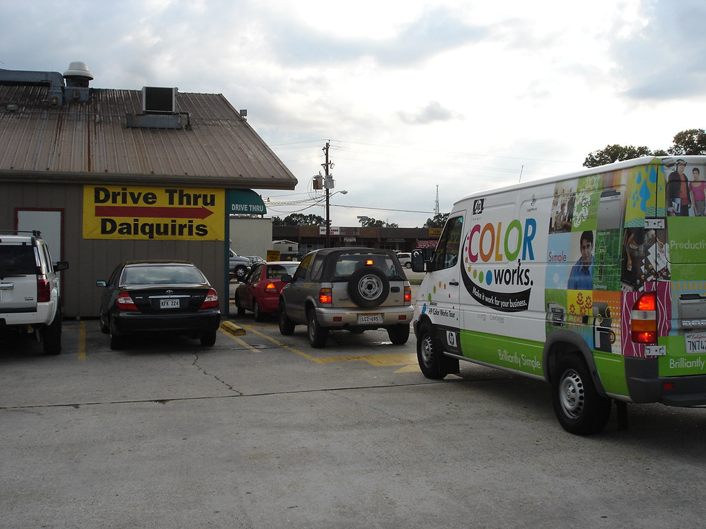 Drive thru Daiquiris!! Kelli Y. Flickr