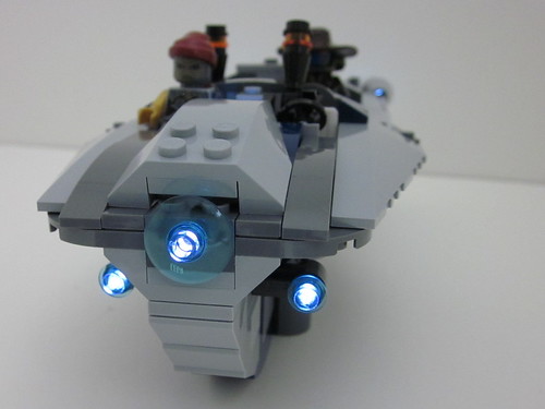 Lego Star wars Cad Bane Speeder with Brick light My websit… Flickr