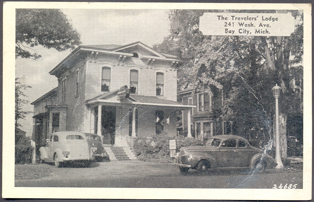 Bay City MI 1930s Rooming House The Travelers Lodge Your H… Flickr