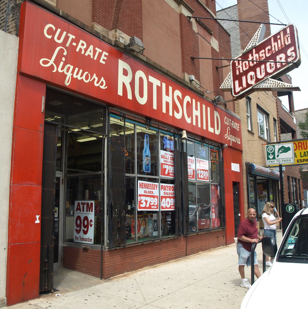 Rothschild Liquors One of a chain of 10 liquor stores, 153… Flickr