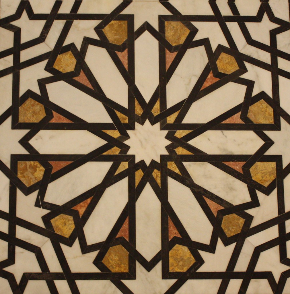 Qibla wall detail, Umayyad Mosque, Damascus. The qibla wal… Flickr