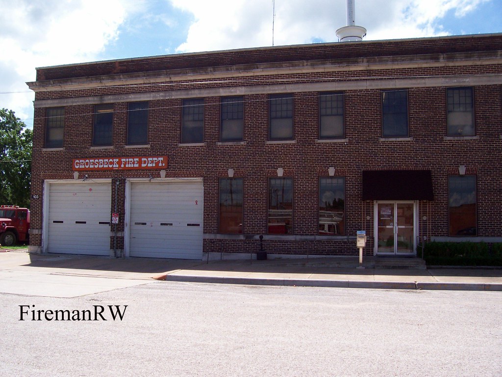 Groesbeck, TX VFD Station FiremanRW Flickr