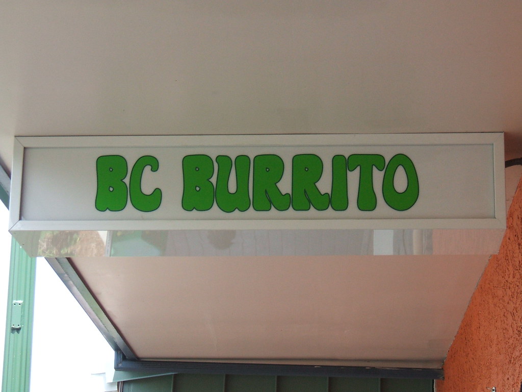 BC Burrito sign Sign for BC Burrito in Kaimuki a2ryans Flickr