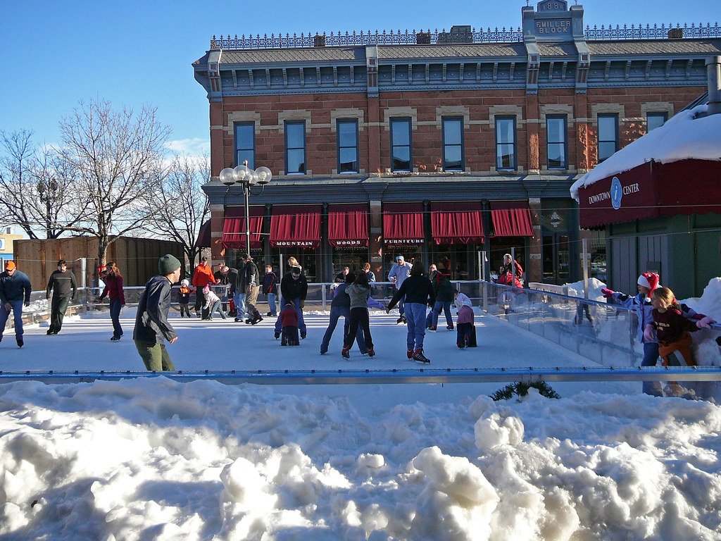 Rink in Fort Collins Old Town Square Fort Collins, Colorad… Flickr