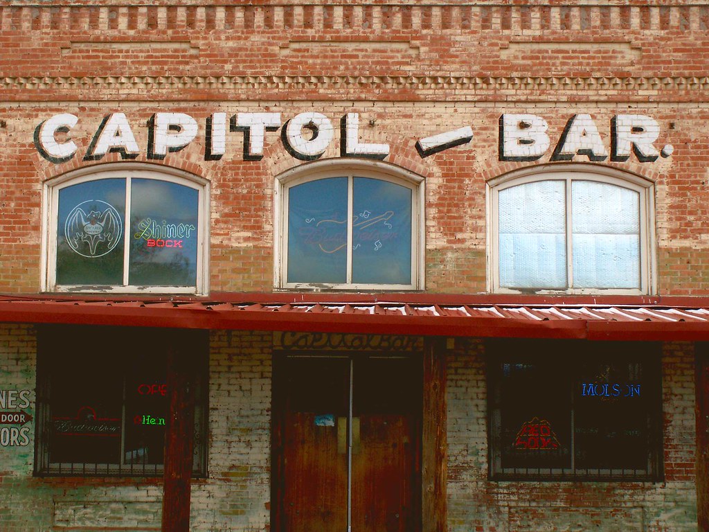 Capitol Bar, Socorro, NM 1st of 5 sign photos from downtow… Flickr