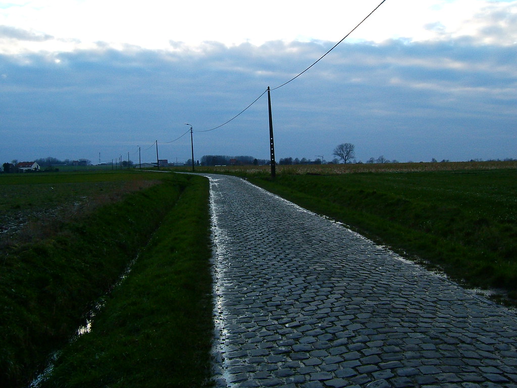 Cobblestone road All roads used to be like this... LHOON Flickr