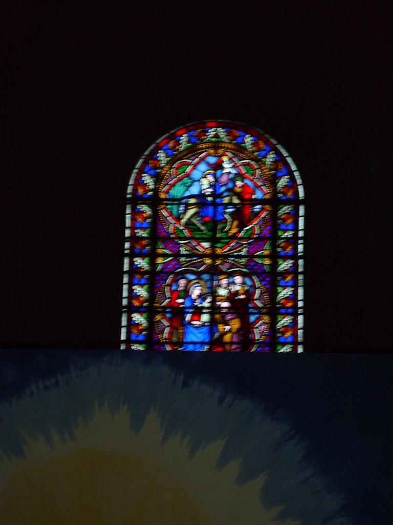 Victorian stained glass difficult to photograph as blocked… Flickr