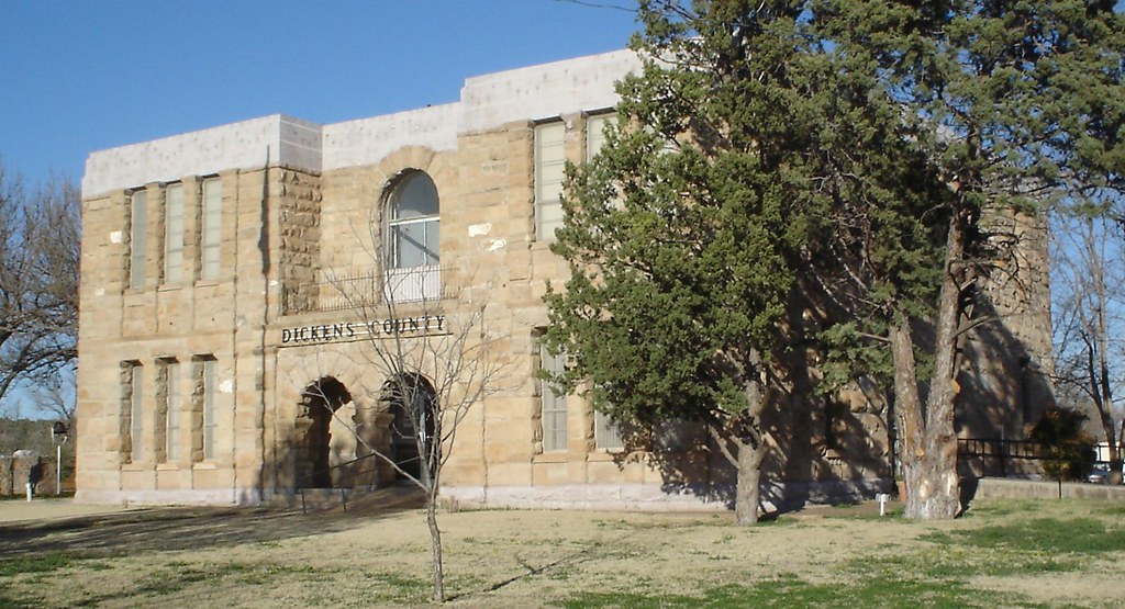 Dickens County Courthouse (Dickens, Texas) This courthouse… Flickr