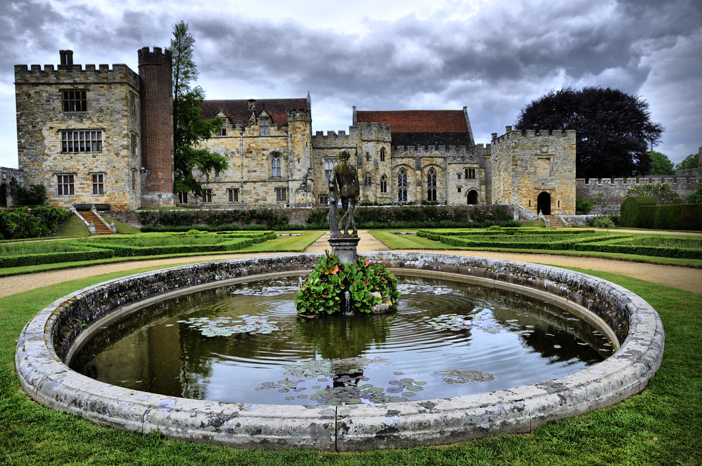 Penhurst Place Gardens Looking towards the great house, fr… Flickr