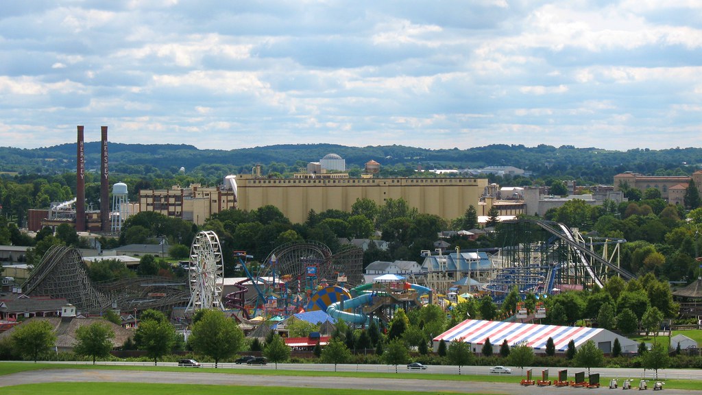 View of Hershey Park View of Hershey Park from the grounds… Flickr