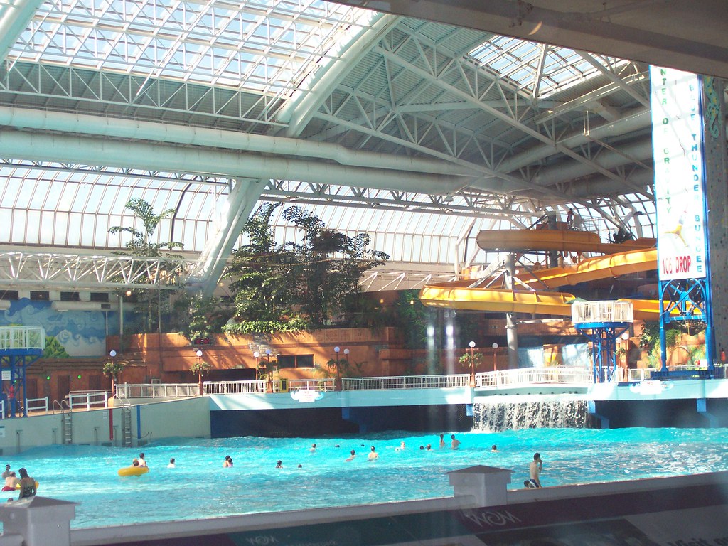 Waterpark pool and waterslides West Edmonton Mall Flickr